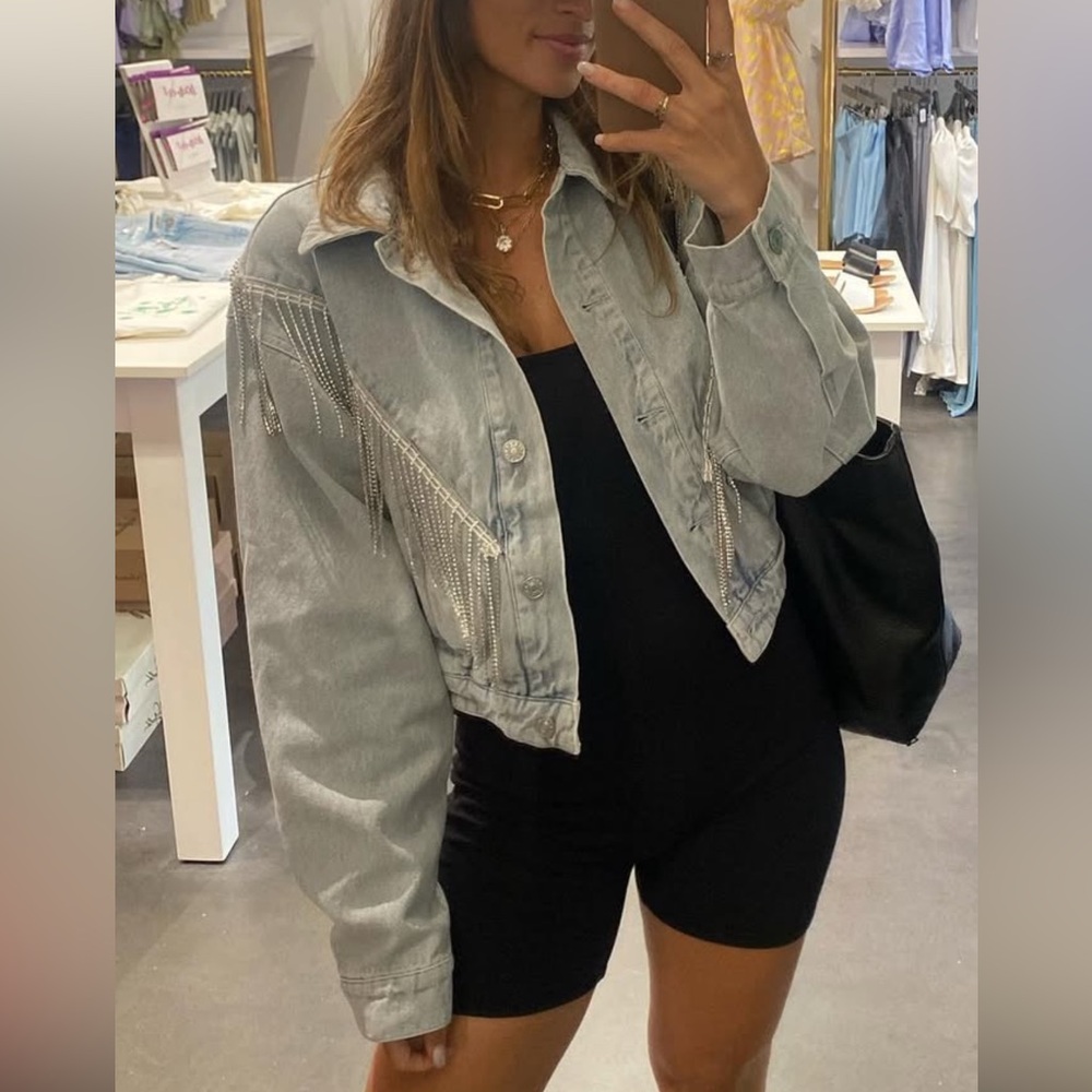 Blue b jacket